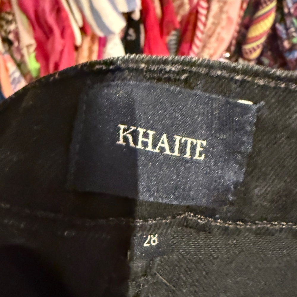 Khaite cropped black denim pants - Picture 6 of 6